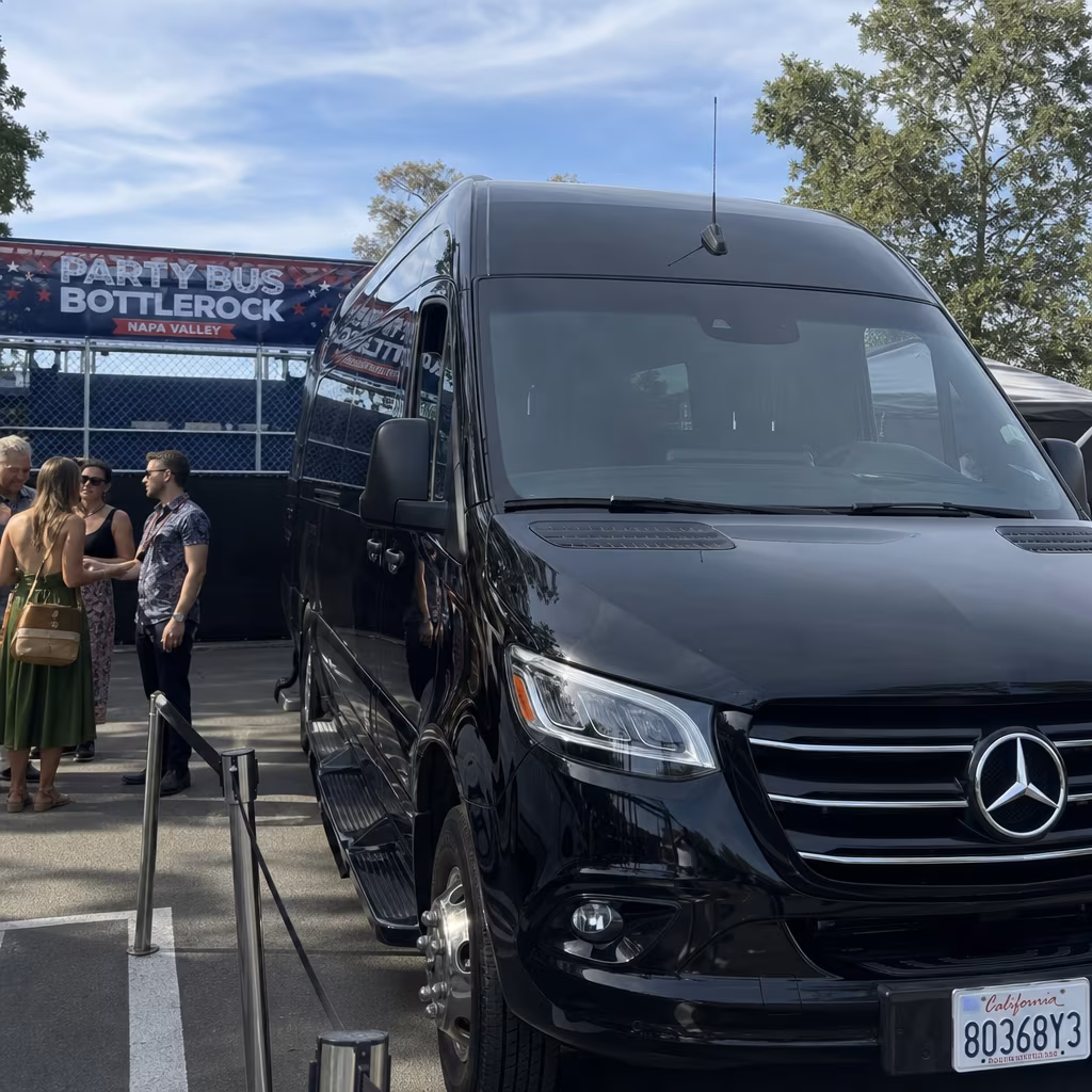 Party Bus to BottleRock Napa Valley