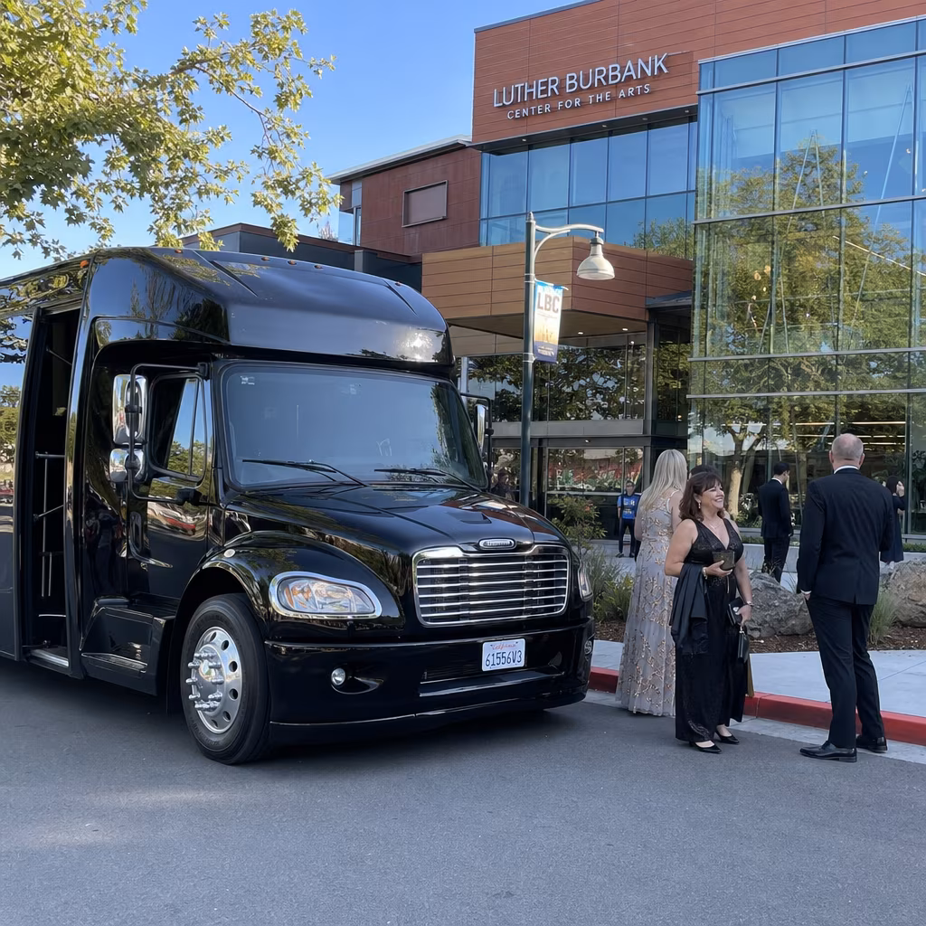Rent a Bus to Luther Burbank Center for the Arts