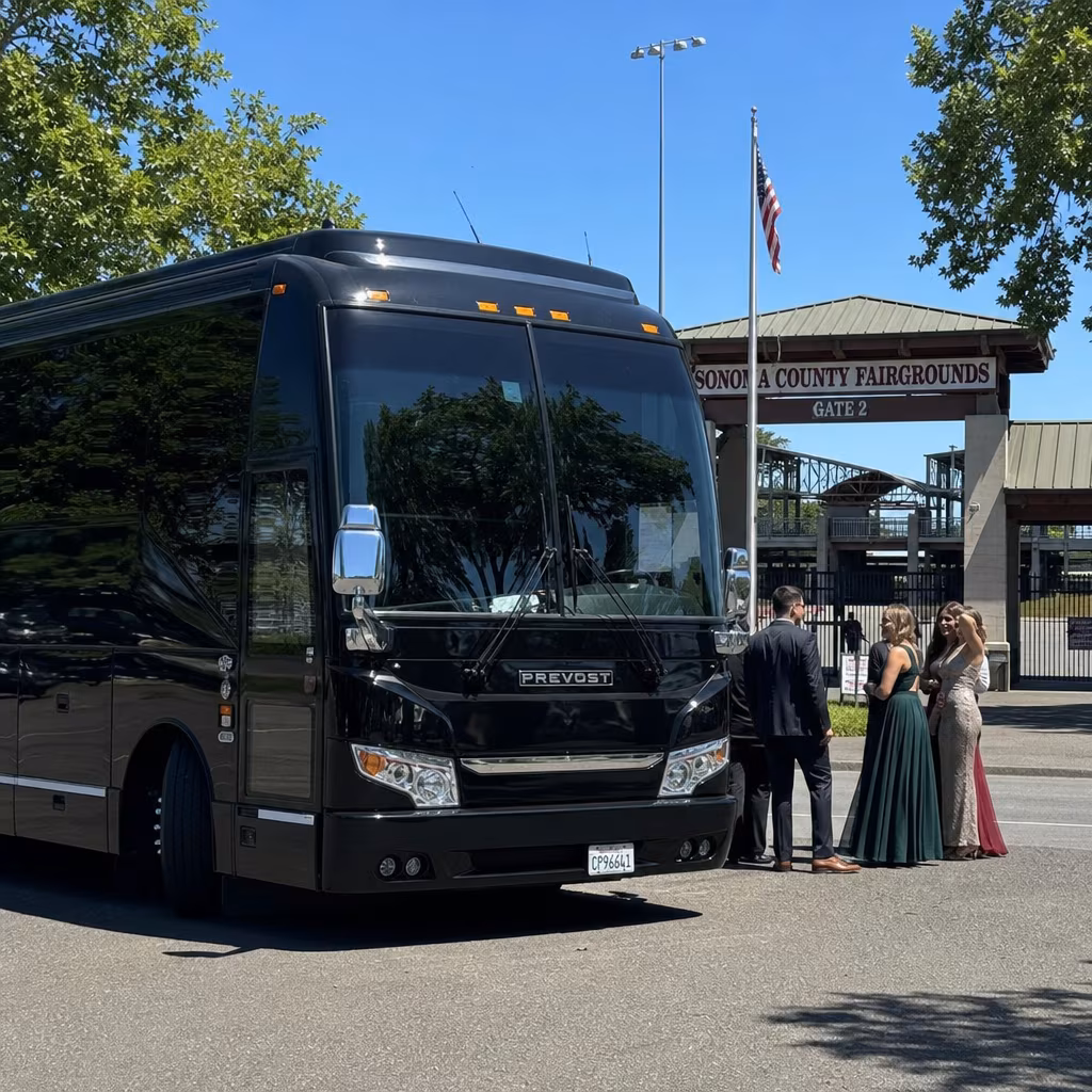 Rent a Bus to the Sonoma County Fairgrounds