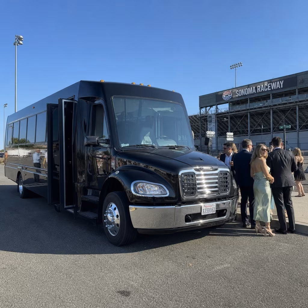 Rent a Bus to Sonoma Raceway