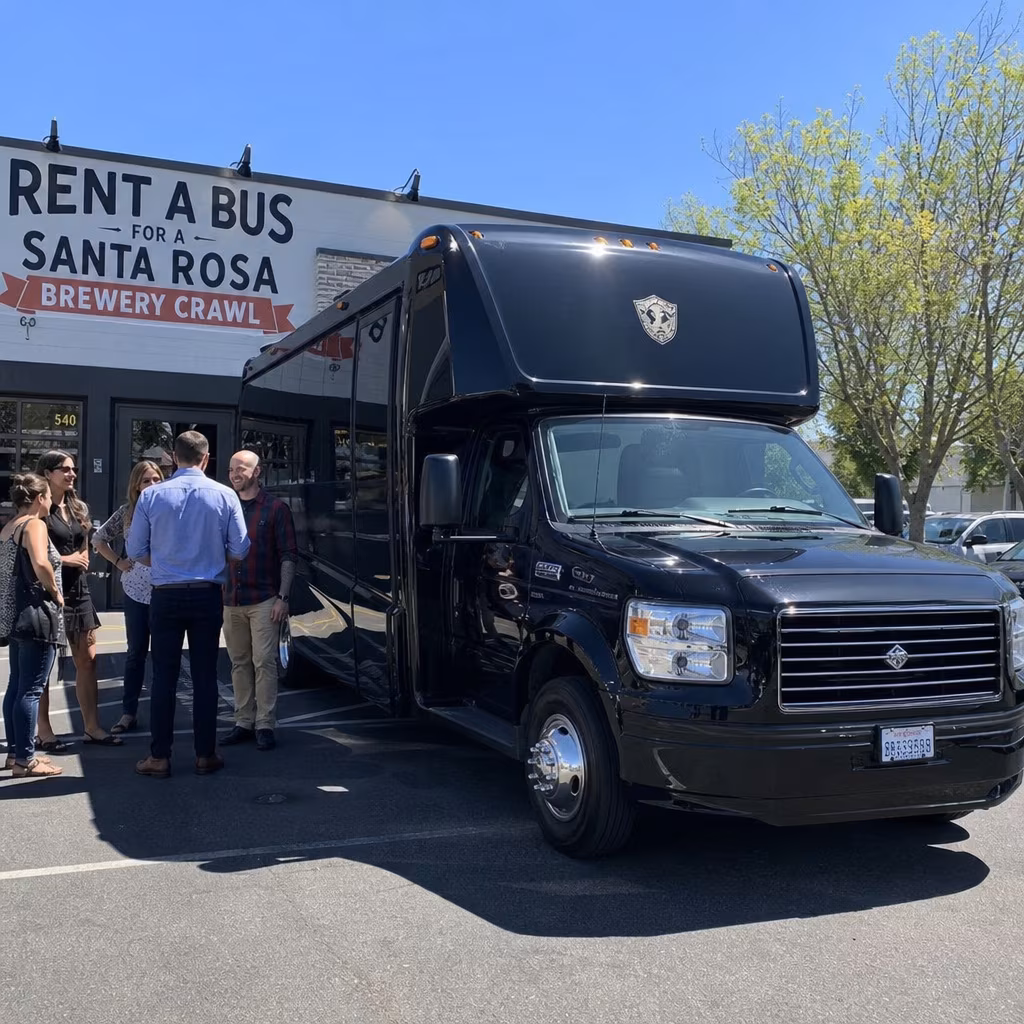 Rent a Bus for a Santa Rosa Brewery Crawl