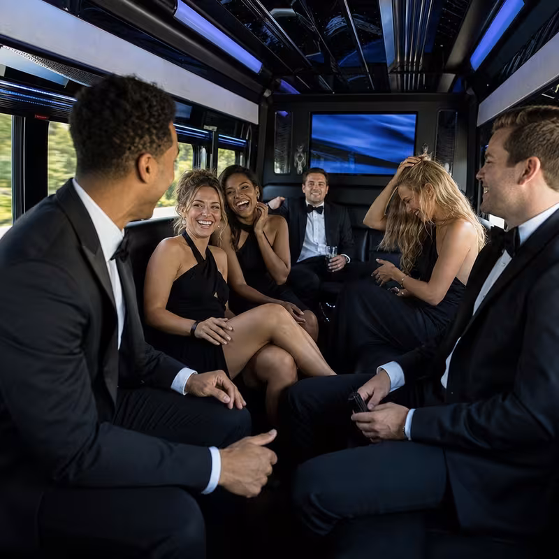 Santa Rosa Prom & Homecoming Transportation fleet vehicle
