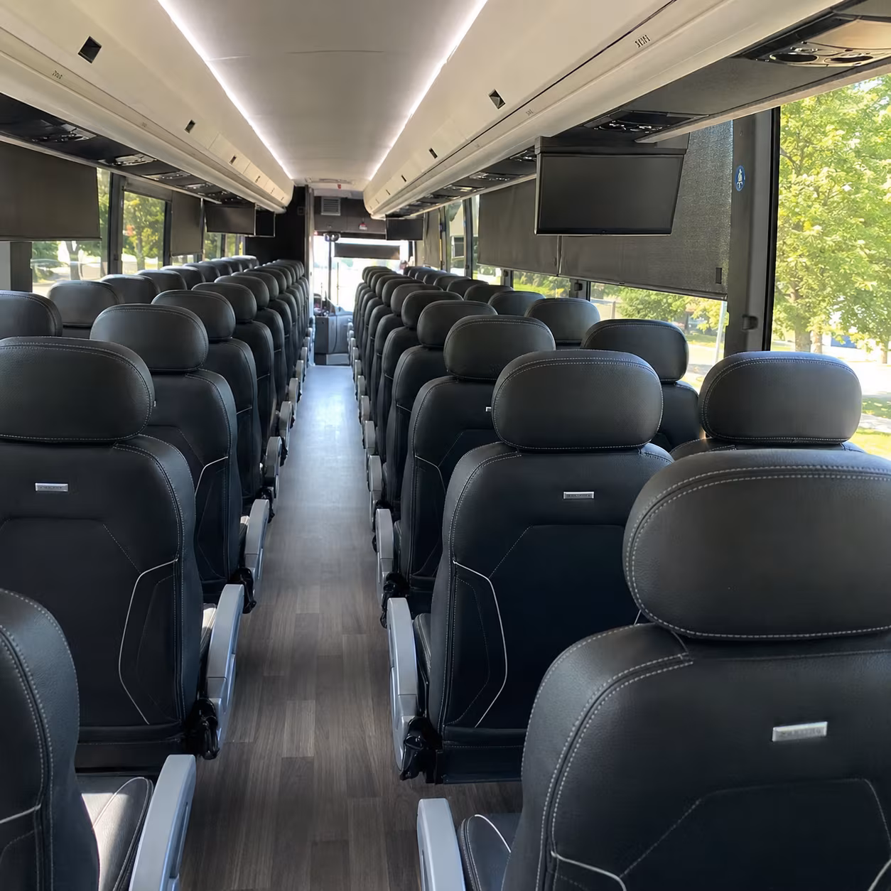 Santa Rosa Airport Shuttle & Transportation party bus exterior
