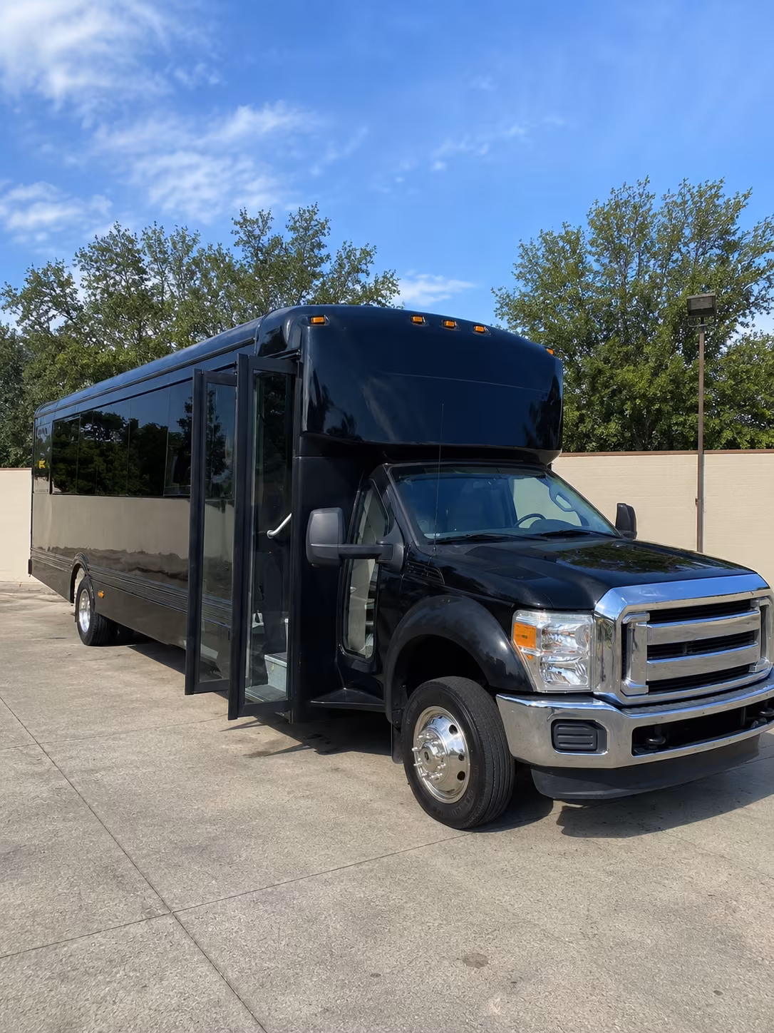 Santa Rosa Concert & Music Festival Transportation party bus exterior