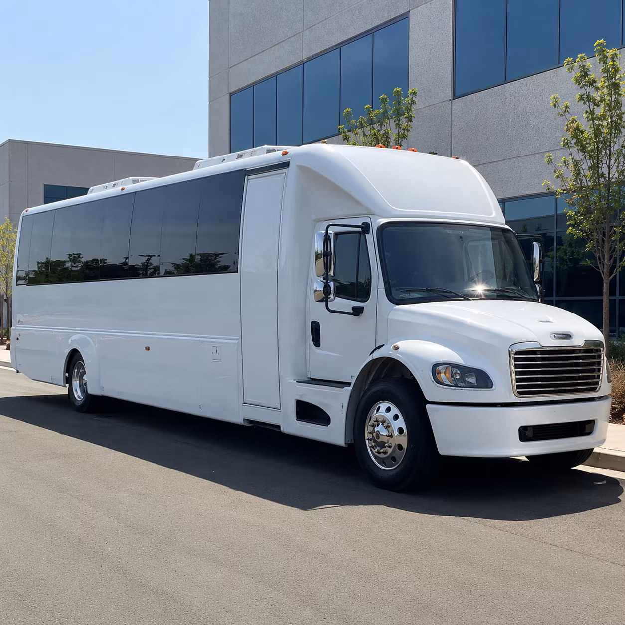 Santa Rosa Concert & Music Festival Transportation party bus exterior