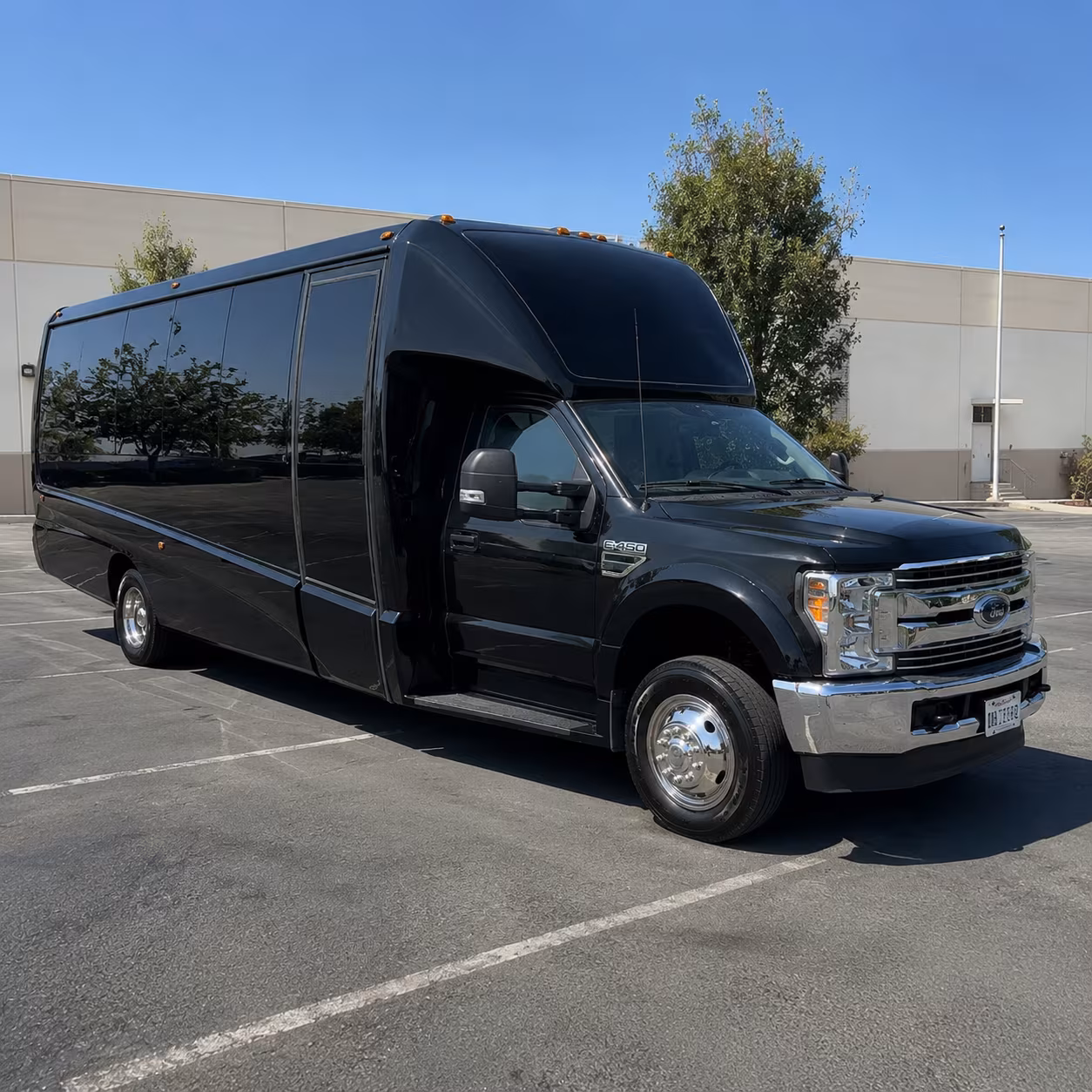 Santa Rosa Concert & Music Festival Transportation party bus exterior