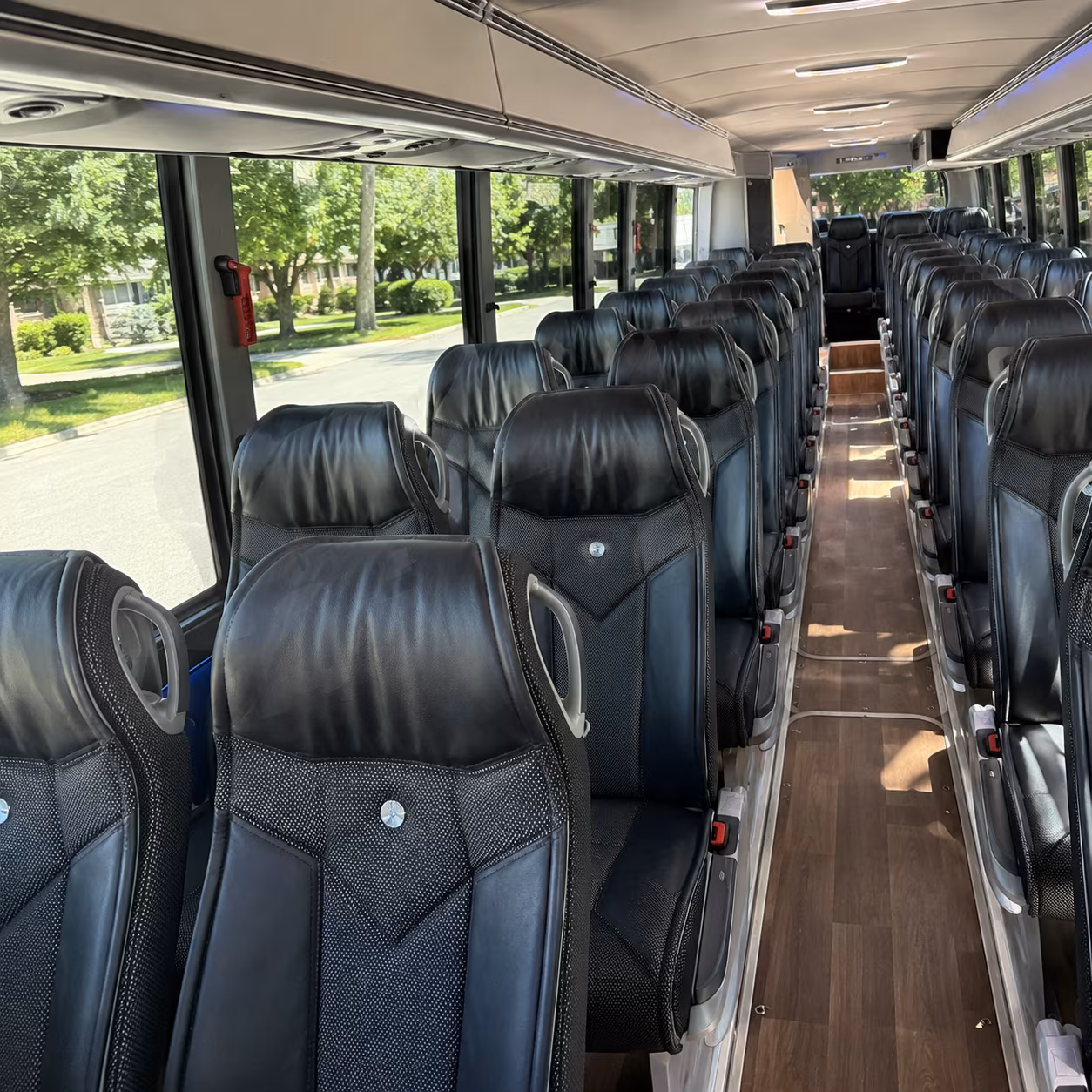 Santa Rosa Corporate Transportation party bus exterior