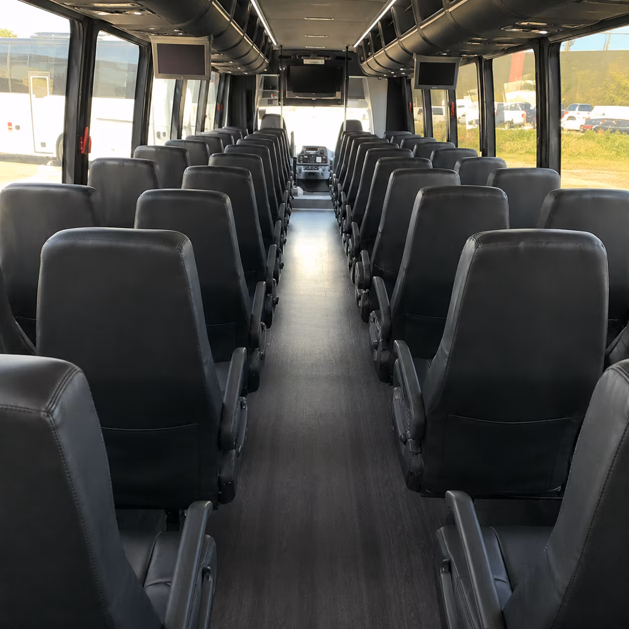 Santa Rosa Corporate Transportation party bus exterior