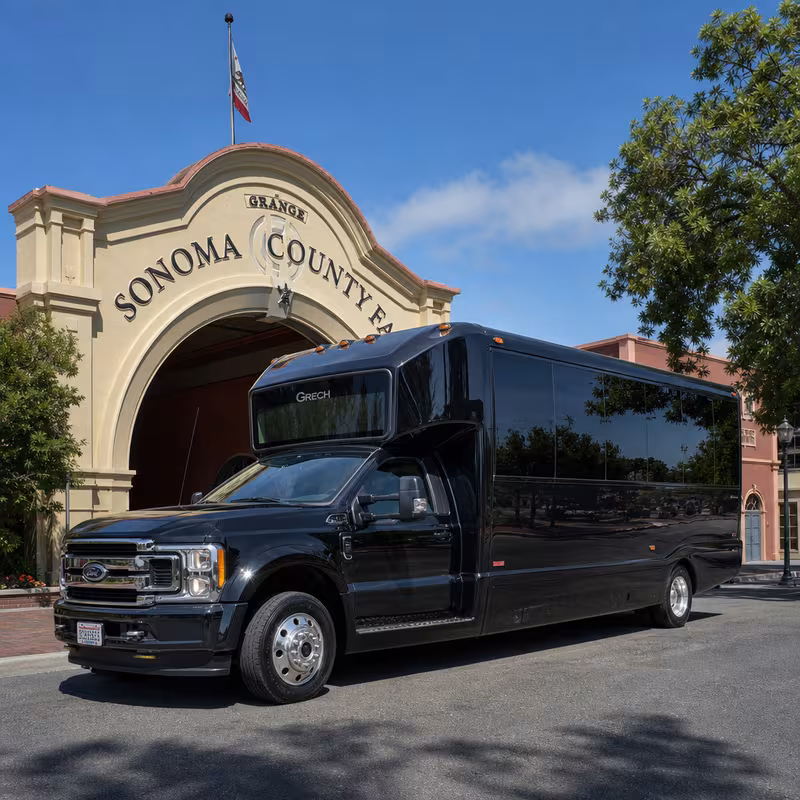 Santa Rosa Party Bus Rental
