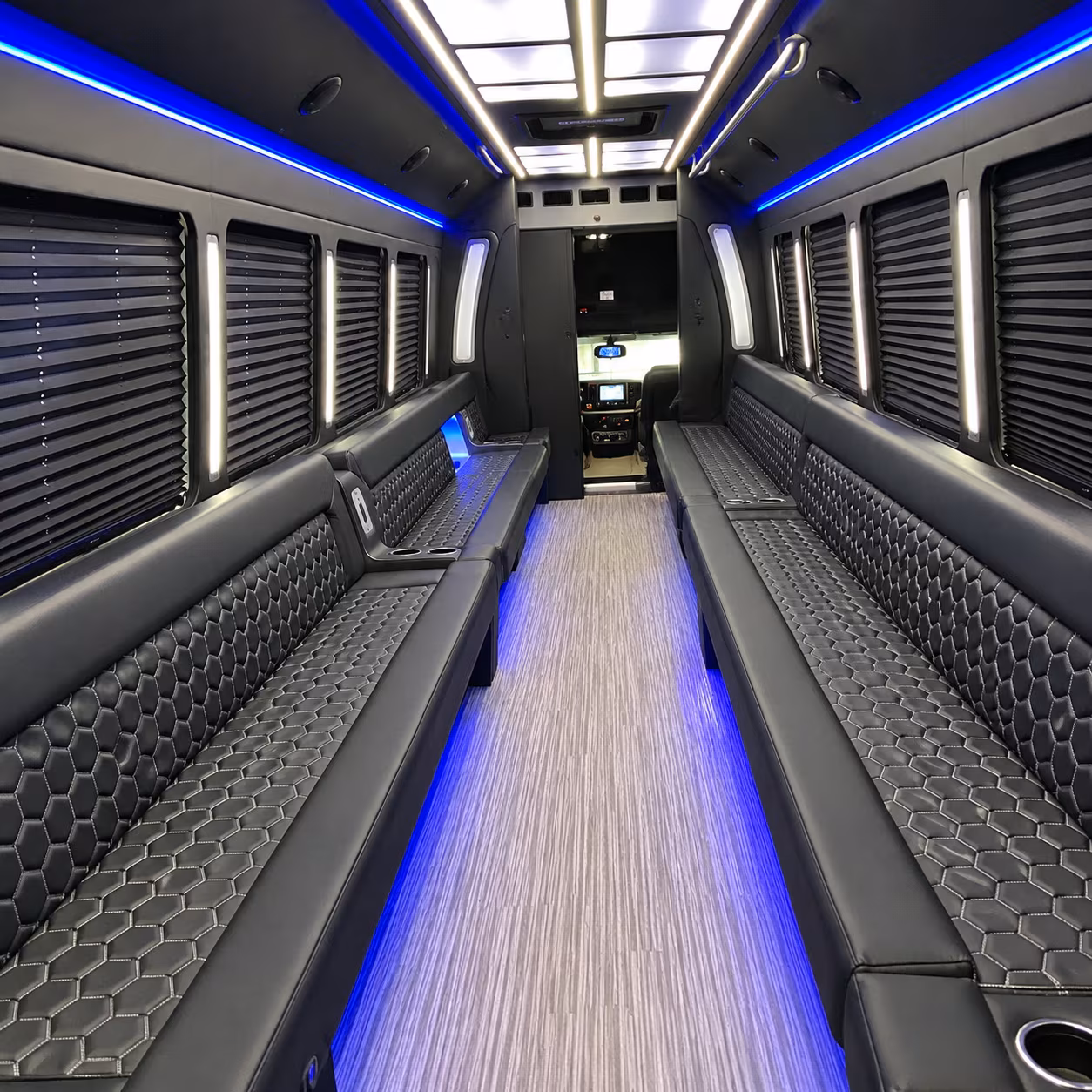 Santa Rosa Prom & Homecoming Transportation party bus exterior
