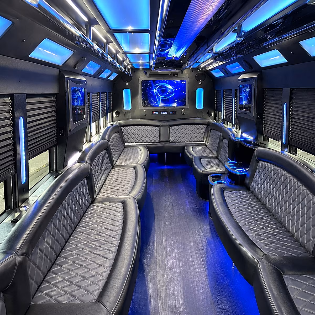 Santa Rosa Prom & Homecoming Transportation onboard seating