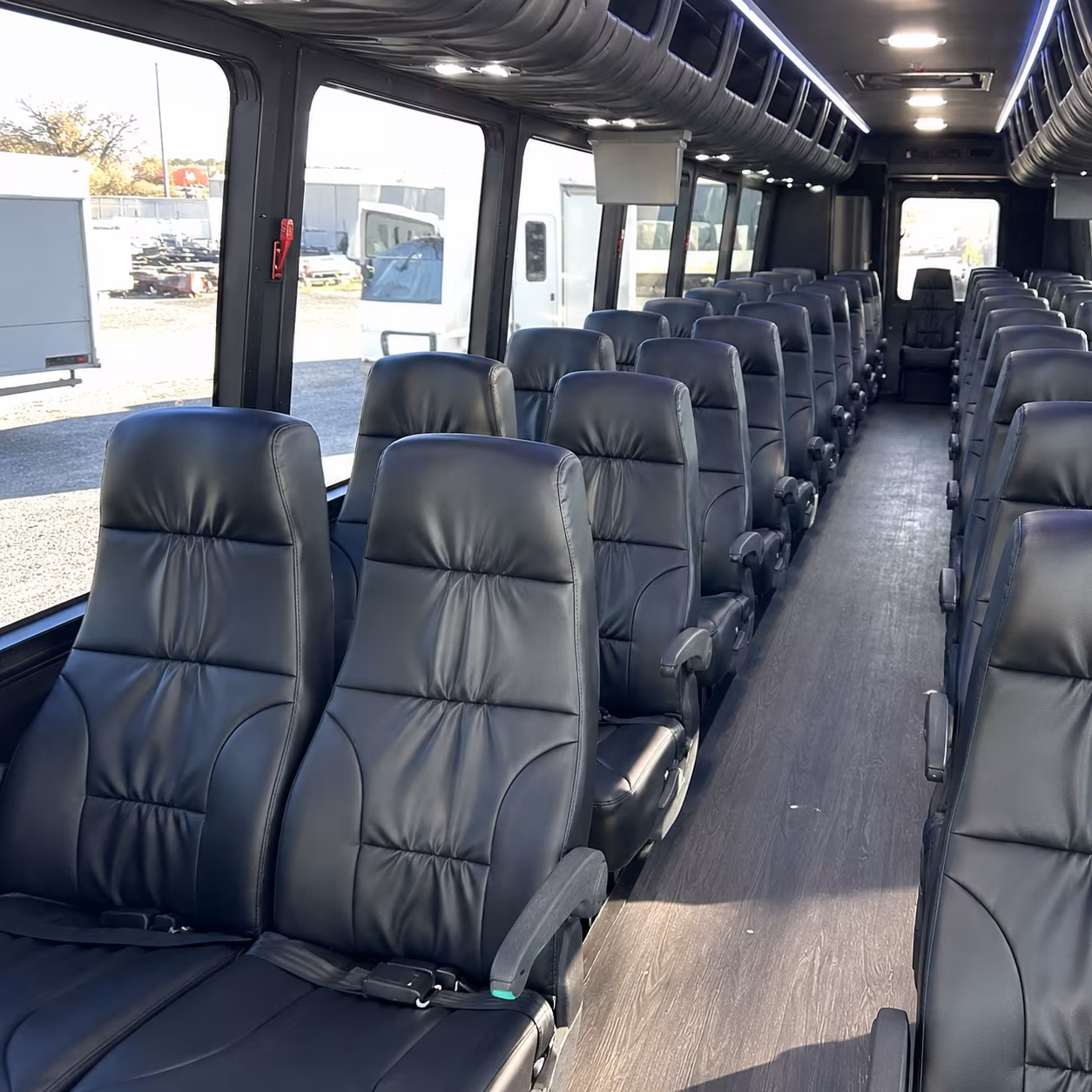 Santa Rosa School Event Transportation party bus exterior