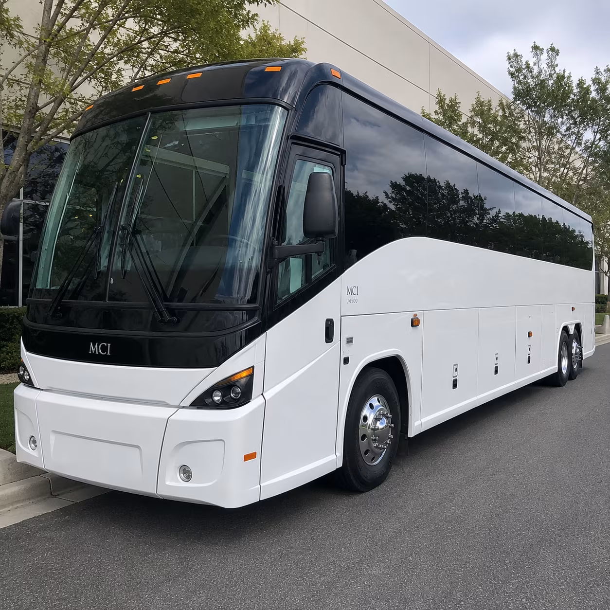 Santa Rosa School Event Transportation party bus exterior