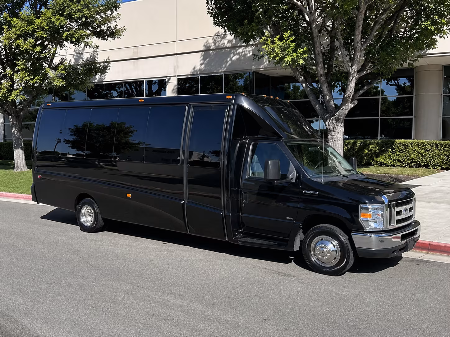Santa Rosa Sporting Event Transportation party bus exterior