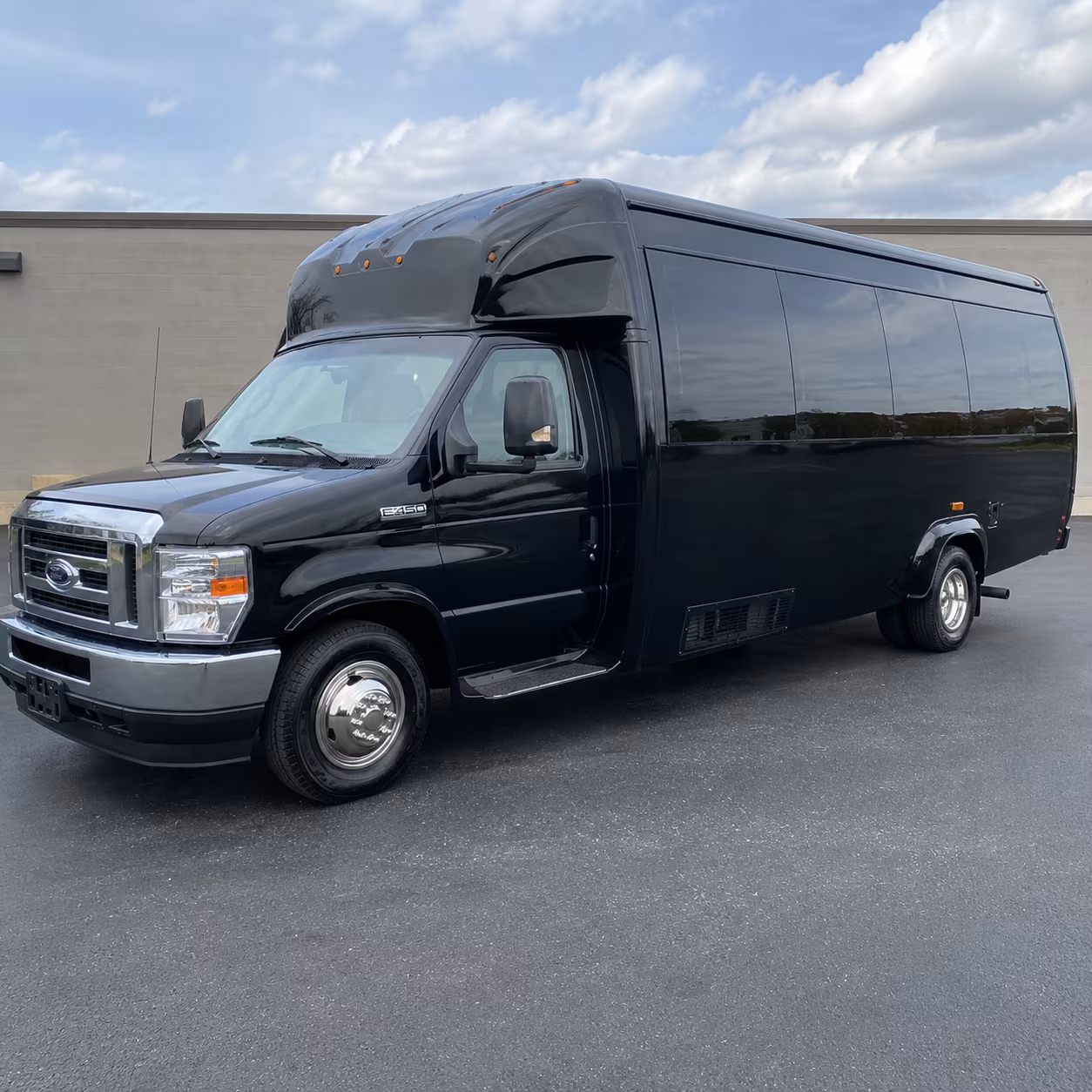 Santa Rosa Sporting Event Transportation party bus exterior