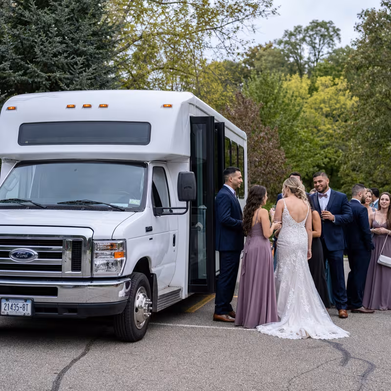 Santa Rosa Wedding Transportation fleet vehicle