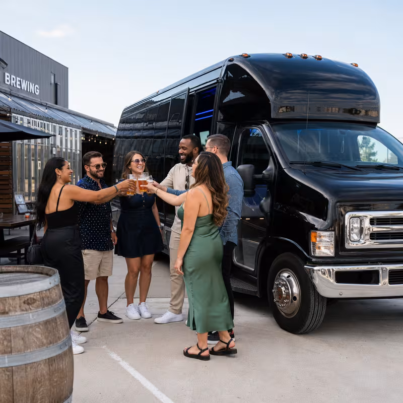 Santa Rosa Winery & Brewery Tour Transportation fleet vehicle