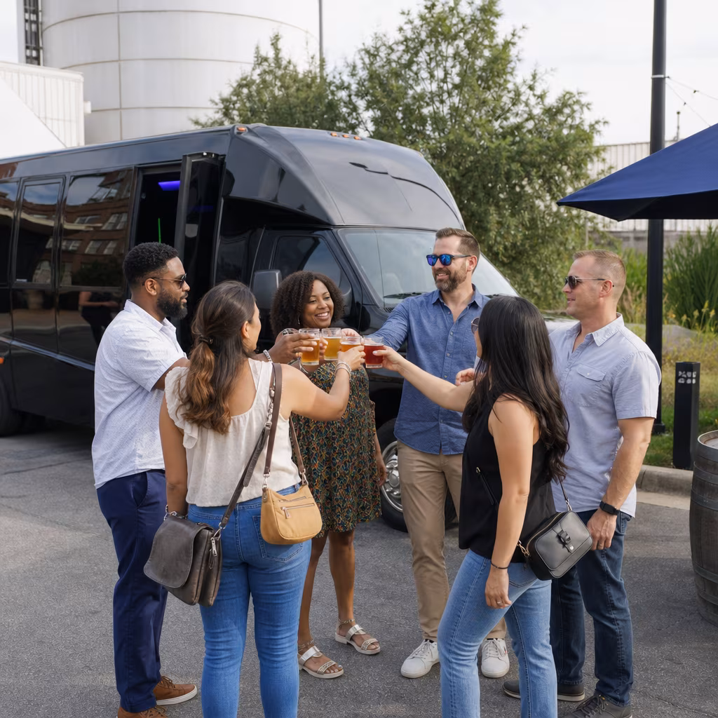 Santa Rosa Winery Tour & Pub Crawl Transportation